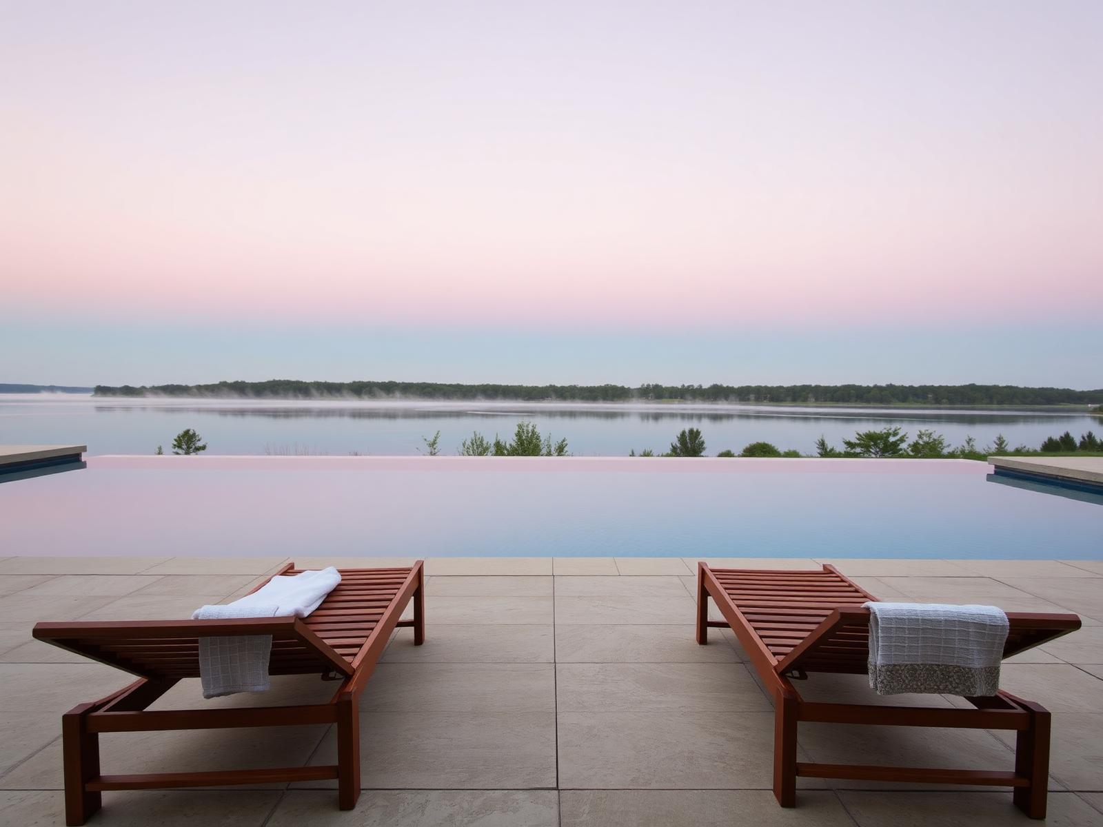 The Lakefront Dawn — Geist, Indiana